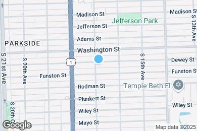 Map image of the property - 1005 S 17th Ave