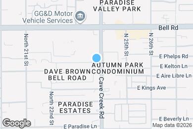 Map image of the property - 16631 North 23rd Pl