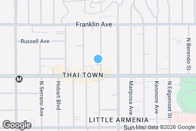 Map image of the property - 1727 Winona Blvd