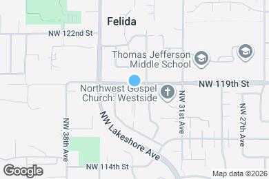 Map image of the property - 3320 NW 118th St