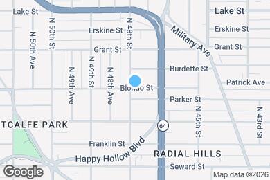 Map image of the property - 1909 N 48th St