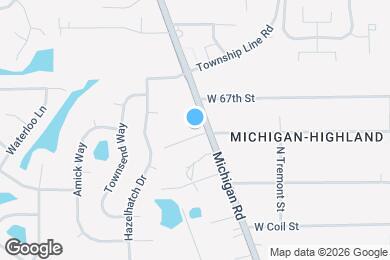Map image of the property - 6602 Michigan Rd