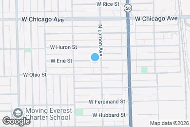 Map image of the property - 4913 W Erie St
