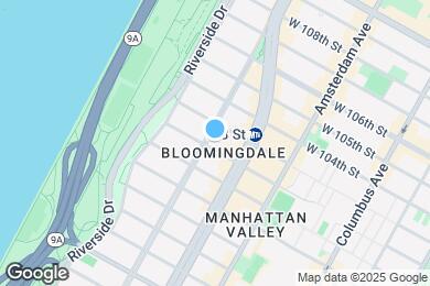 Map image of the property - 864 West End Ave