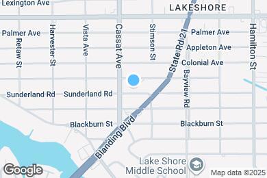 Map image of the property - 4835 Sunderland Rd