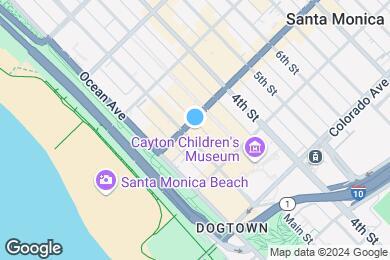 Map image of the property - Mayfair Residences at Santa Monica Beach