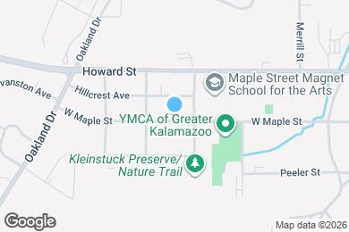 Map image of the property - 1120 W Maple St