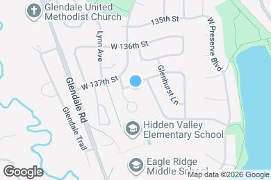 Map image of the property - 4195 W 137th St