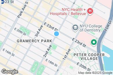 Map image of the property - 301 E 22nd St