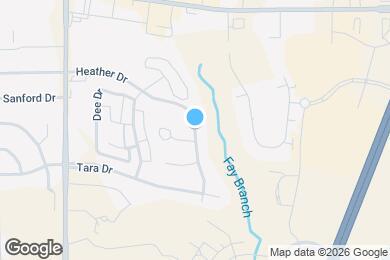 Map image of the property - 822 Heather Dr