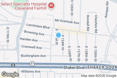 Map image of the property - 2639 E 122nd St