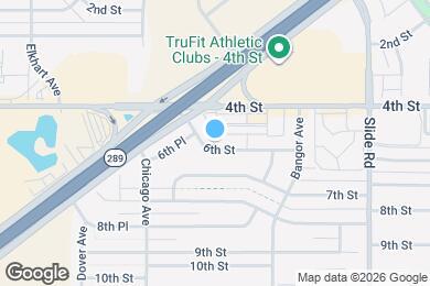 Map image of the property - 5432 6th St