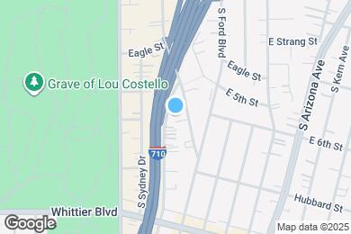 Map image of the property - 607 S Humphreys Ave