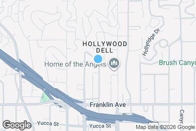 Map image of the property - 2035 N Vista del Mar Ave