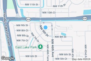 Map image of the property - 4649 NW 9th Dr
