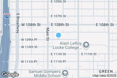 Map image of the property - 149 E 109th Pl