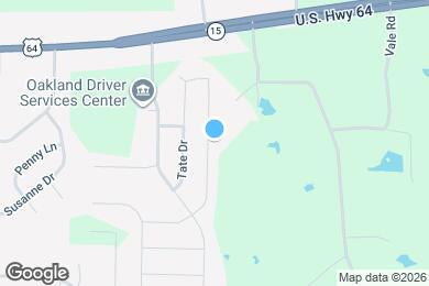 Map image of the property - 435 E Tate Dr