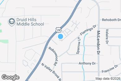 Map image of the property - 1290 Hopkins Dr