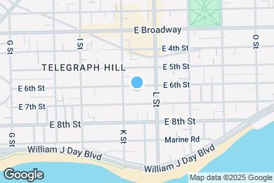 Map image of the property - 599 E 6th St