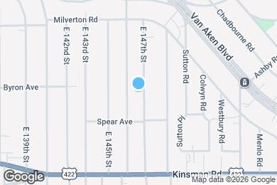 Map image of the property - 3360 E 147th St