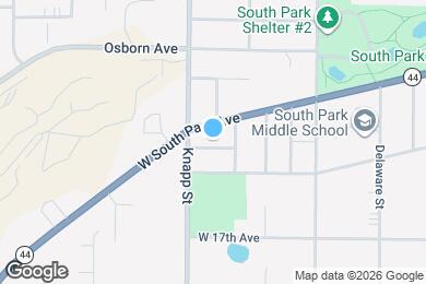 Map image of the property - 920 Erie Ave