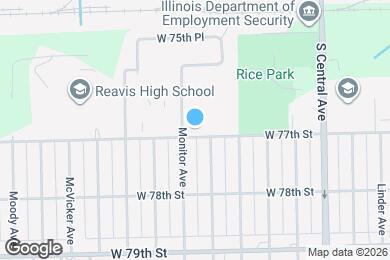 Map image of the property - 5776 W 77th St