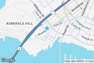 Map image of the property - 39 Beacon St