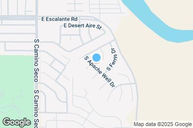 Map image of the property - 4099 S Apache Well Dr