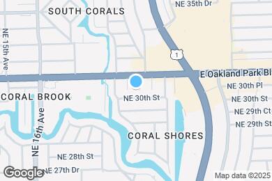 Map image of the property - 3033 NE 20th Ter