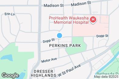 Map image of the property - 405 S Hine Ave