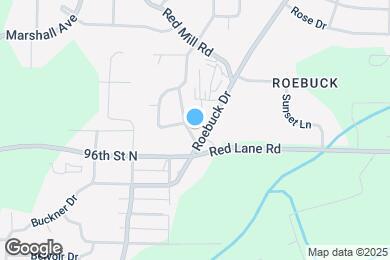 Map image of the property - 9601 Red Ln Dr