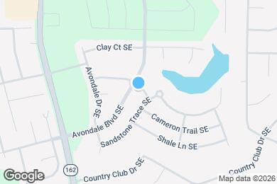 Map image of the property - 3530 Mica Cir SE