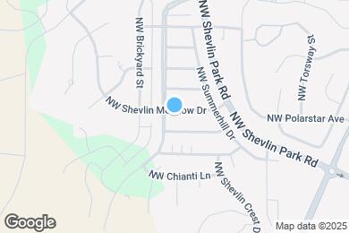 Map image of the property - 2973 NW Shevlin Meadow Dr