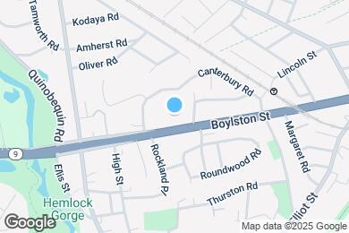 Map image of the property - 1189 Boylston St
