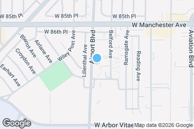 Map image of the property - 5869 W 88th St