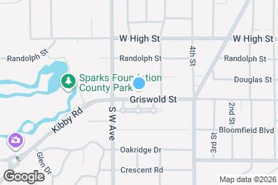 Map image of the property - 742 Griswold St