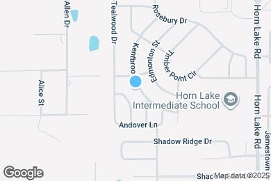 Map image of the property - 6667 Kentbrook Dr
