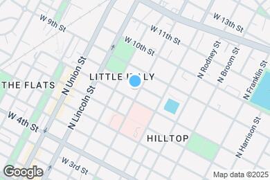 Map image of the property - 803 N DuPont St