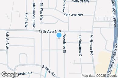 Map image of the property - 1225 Linwood St