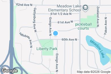 Map image of the property - 9010 60th 1/2 Ave N