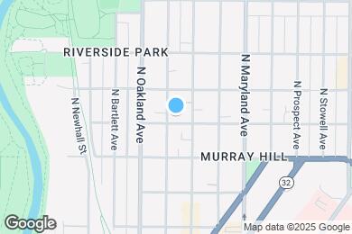 Map image of the property - 1908 E Webster Pl