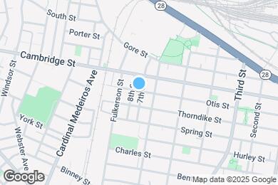 Map image of the property - 158 Otis St