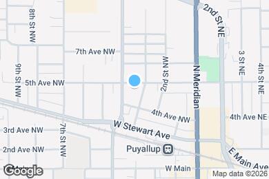 Map image of the property - 312 5th Ave NW