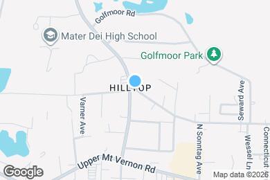 Map image of the property - 3036 W Maryland St