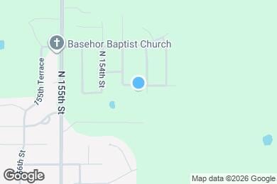Map image of the property - 15309 Sycamore St