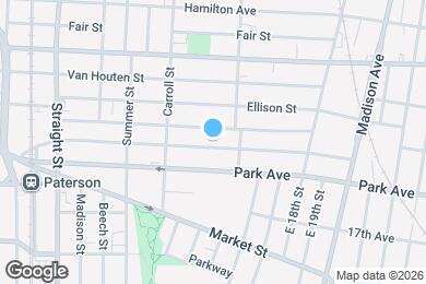 Map image of the property - 161 16th Ave