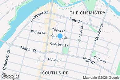 Map image of the property - 61 Hall St