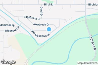 Map image of the property - 7302 Bay Meadows Dr