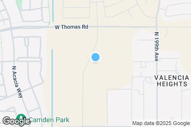 Map image of the property - 20177 W Thomas Rd