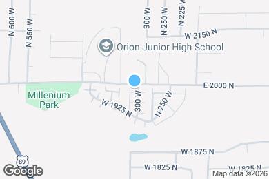 Map image of the property - 310 W 1975 N